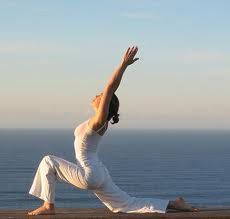 Yoga has established health benefits, and some risks yoga warrior pose