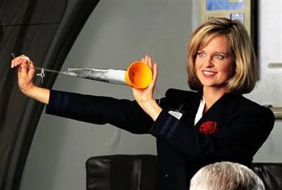 Airplane oxygen mask