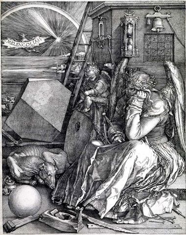 Melencolia. Albrecht Dürer 1514 Melancolia
