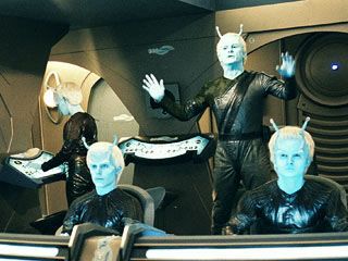 Andorians from Star Trek Blue aliens