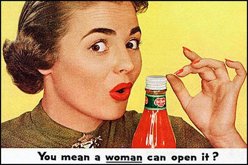 “You Mean a Woman Can Open It?”/Flickr.com/CC By-SA 2.0 “You Mean a Woman Can Open It?”/Flickr.com/CC By-SA 2.0
