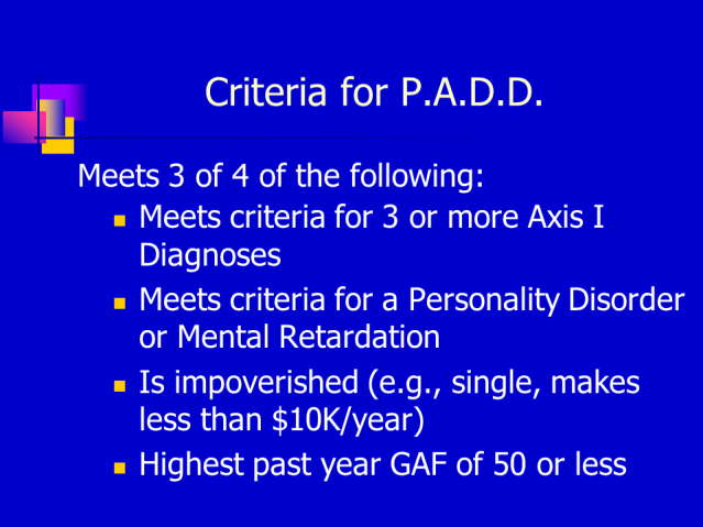 Adult Pervasive Developmental Disorder 110
