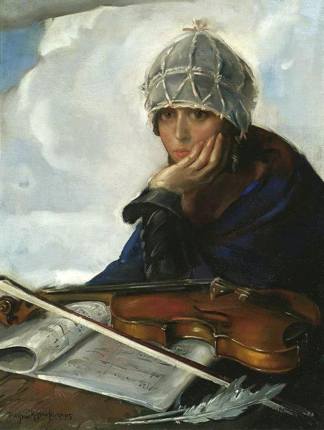 Tadeusz Pruszkowski (1888–1942). Melancholia, 1925, National Museum of Warsaw. Wikimedia Commons. Tadeusz Pruszkowski (1888–1942). Melancholia, 1925, National Museum of Warsaw. Wikimedia Commons.