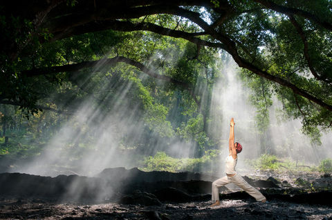 © Kim Pin Tan | Dreamstime.com - Virabhadrasana, hatha yoga. Used with permission. © Kim Pin Tan | Dreamstime.com - Virabhadrasana, hatha yoga. Used with permission.