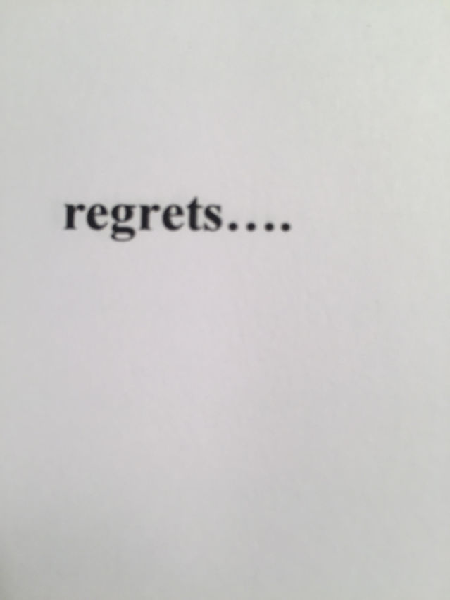 Embracing Regret | Psychology Today