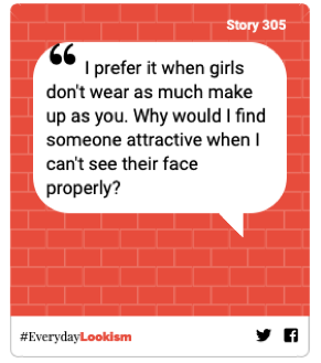 #everydaylookism campaign #everydaylookism campaign