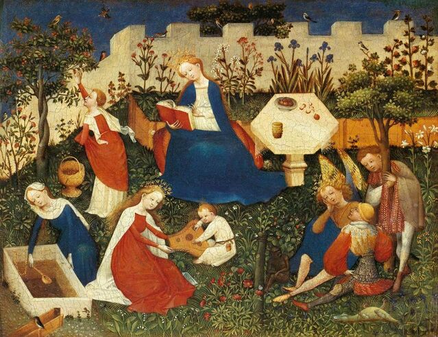 Upper Rhenish Master, circa 1410-1420 AD / Public domain, via Wikimedia Commons Upper Rhenish Master, circa 1410-1420 AD / Public domain, via Wikimedia Commons