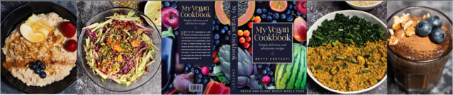   Betty Chetcuti / My Vegan Cookbook, naudojama su leidimu