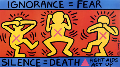 Courtesy of Keith Haring Foundation Courtesy of Keith Haring Foundation