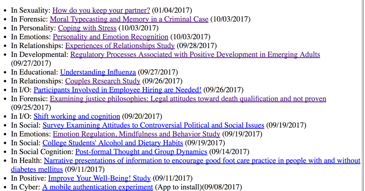 Attracting WEIRD Samples Psychology Today UK