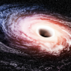 A black hole.