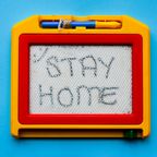 Stay Home sign