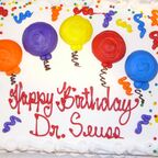 Dr Seuss' Birthday Cake